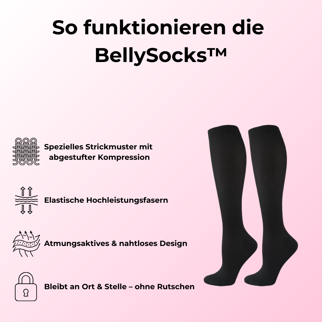 BellySocks™ - Die Schwangerschaftssocken, die deine Beine wirklich entlasten