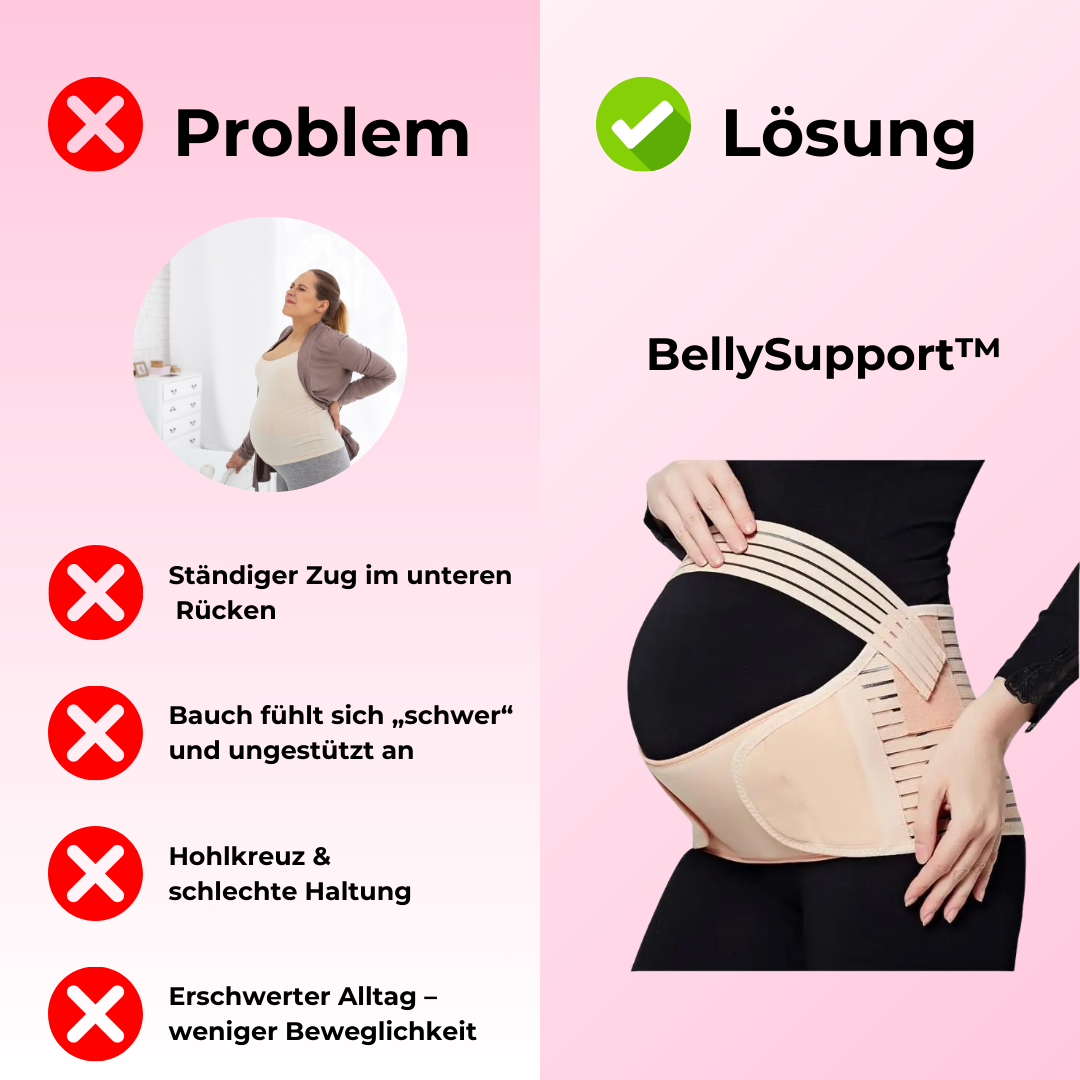 BellySupport™ - Der Stützgurt für eine entspannte Schwangerschaft