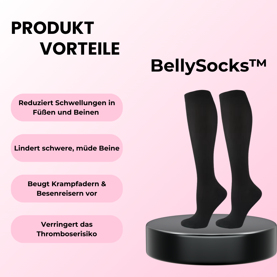 BellySocks™ - Die Schwangerschaftssocken, die deine Beine wirklich entlasten